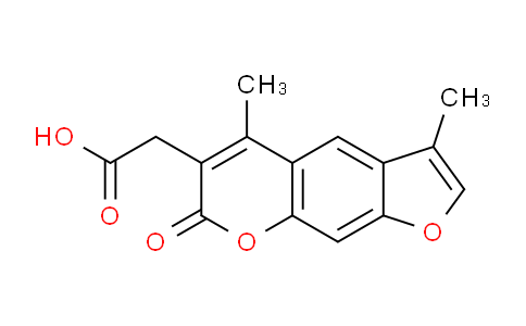 CAS No. 664366-03-4, 2-(3,5-Dimethyl-7-oxo-7H-furo[3,2-g]chromen-6-yl)acetic acid
