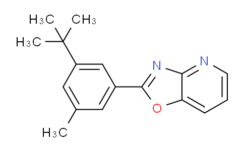 CAS No. 60772-58-9, 2-(3-(tert-Butyl)-5-methylphenyl)oxazolo[4,5-b]pyridine