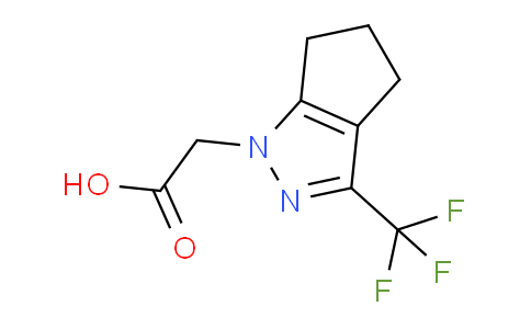 CAS No. 333309-24-3, 2-(3-(Trifluoromethyl)-5,6-dihydrocyclopenta[c]pyrazol-1(4H)-yl)acetic acid