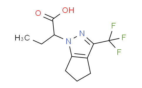 CAS No. 938001-67-3, 2-(3-(Trifluoromethyl)-5,6-dihydrocyclopenta[c]pyrazol-1(4H)-yl)butanoic acid