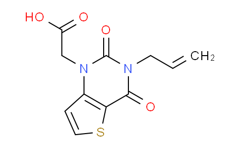 CAS No. 1239736-20-9, 2-(3-Allyl-2,4-dioxo-3,4-dihydrothieno[3,2-d]pyrimidin-1(2H)-yl)acetic acid