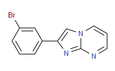 CAS No. 134044-47-6, 2-(3-Bromophenyl)imidazo[1,2-a]pyrimidine
