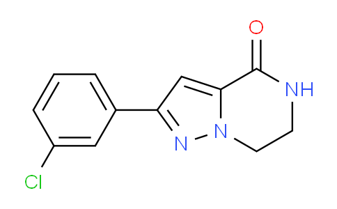 CAS No. 1553713-01-1, 2-(3-Chlorophenyl)-6,7-dihydropyrazolo[1,5-a]pyrazin-4(5H)-one