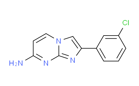 CAS No. 1335299-36-9, 2-(3-Chlorophenyl)imidazo[1,2-a]pyrimidin-7-amine