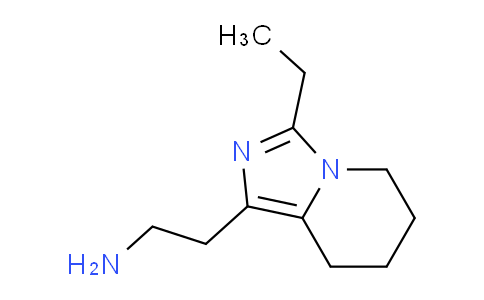 CAS No. 1539241-82-1, 2-(3-Ethyl-5,6,7,8-tetrahydroimidazo[1,5-a]pyridin-1-yl)ethanamine