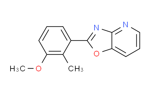 CAS No. 60772-59-0, 2-(3-Methoxy-2-methylphenyl)oxazolo[4,5-b]pyridine