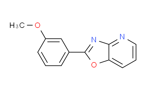 CAS No. 52333-61-6, 2-(3-Methoxyphenyl)oxazolo[4,5-b]pyridine