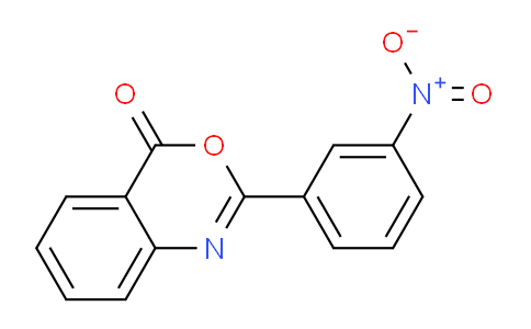 CAS No. 16063-03-9, 2-(3-Nitrophenyl)-4H-benzo[d][1,3]oxazin-4-one