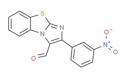 CAS No. 727652-17-7, 2-(3-Nitrophenyl)benzo[d]imidazo[2,1-b]thiazole-3-carbaldehyde