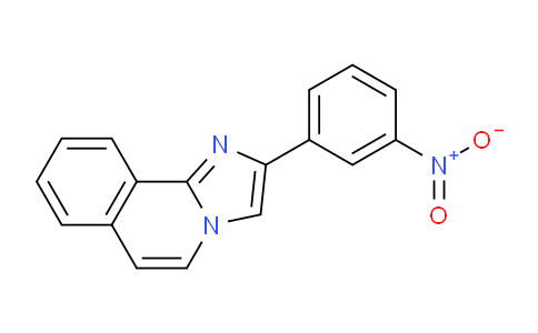 CAS No. 881594-23-6, 2-(3-Nitrophenyl)imidazo[2,1-a]isoquinoline