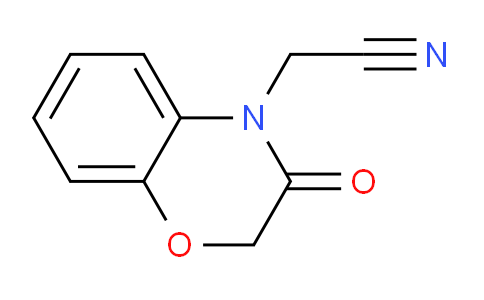 CAS No. 115615-02-6, 2-(3-Oxo-2H-benzo[b][1,4]oxazin-4(3H)-yl)acetonitrile