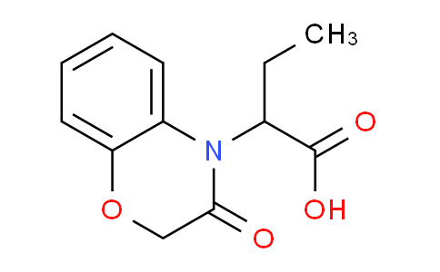 CAS No. 899710-23-7, 2-(3-Oxo-2H-benzo[b][1,4]oxazin-4(3H)-yl)butanoic acid