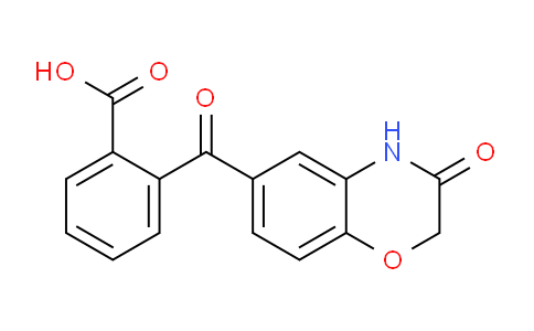 CAS No. 26513-80-4, 2-(3-Oxo-3,4-dihydro-2H-benzo[b][1,4]oxazine-6-carbonyl)benzoic acid