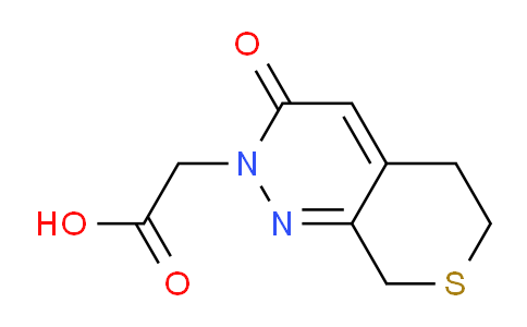 CAS No. 1352498-05-5, 2-(3-Oxo-3,5,6,8-tetrahydro-2H-thiopyrano[3,4-c]pyridazin-2-yl)acetic acid