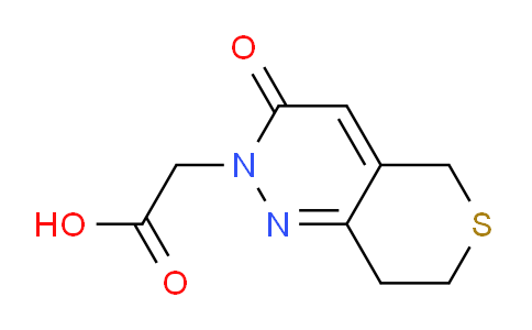 CAS No. 1383626-35-4, 2-(3-Oxo-3,5,7,8-tetrahydro-2H-thiopyrano[4,3-c]pyridazin-2-yl)acetic acid