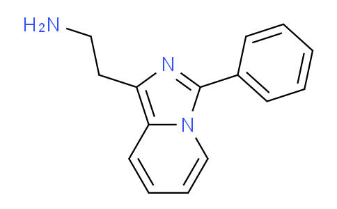 CAS No. 1017364-90-7, 2-(3-Phenylimidazo[1,5-a]pyridin-1-yl)ethanamine