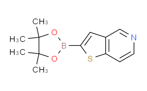 CAS No. 1018953-88-2, 2-(4,4,5,5-Tetramethyl-1,3,2-dioxaborolan-2-yl)thieno[3,2-c]pyridine
