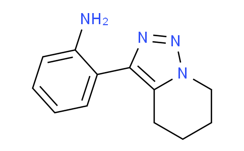 CAS No. 1445792-55-1, 2-(4,5,6,7-Tetrahydro-[1,2,3]triazolo[1,5-a]pyridin-3-yl)aniline