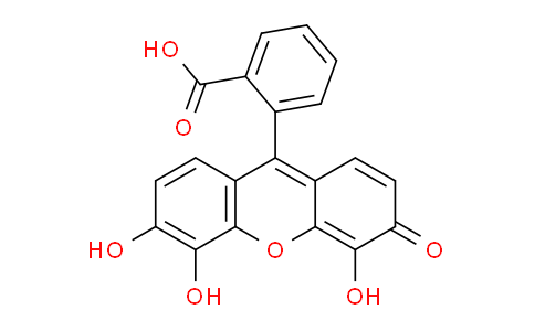 CAS No. 518-41-2, 2-(4,5,6-Trihydroxy-3-oxo-3H-xanthen-9-yl)benzoic acid