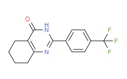 CAS No. 1285661-67-7, 2-(4-(Trifluoromethyl)phenyl)-5,6,7,8-tetrahydroquinazolin-4(3H)-one