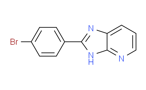 CAS No. 75007-86-2, 2-(4-Bromophenyl)-3H-imidazo[4,5-b]pyridine