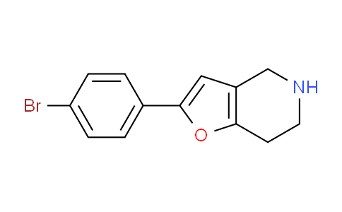 CAS No. 773021-89-9, 2-(4-Bromophenyl)-4,5,6,7-tetrahydrofuro[3,2-c]pyridine