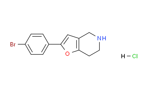 CAS No. 104278-48-0, 2-(4-Bromophenyl)-4,5,6,7-tetrahydrofuro[3,2-c]pyridine hydrochloride