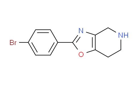 CAS No. 885272-77-5, 2-(4-Bromophenyl)-4,5,6,7-tetrahydrooxazolo[4,5-c]pyridine