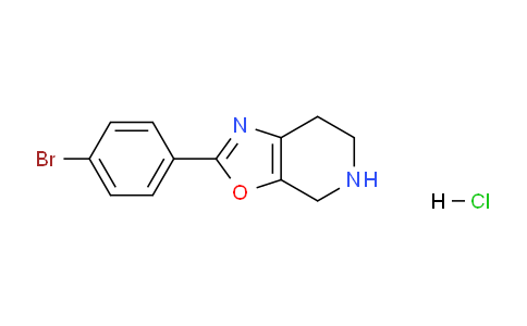 CAS No. 1187928-44-4, 2-(4-Bromophenyl)-4,5,6,7-tetrahydrooxazolo[5,4-c]pyridine hydrochloride