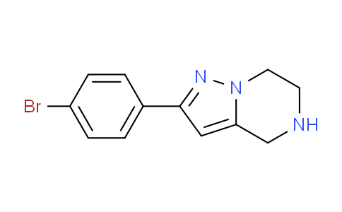 CAS No. 1781944-44-2, 2-(4-Bromophenyl)-4,5,6,7-tetrahydropyrazolo[1,5-a]pyrazine