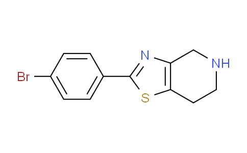 885279-57-2 | 2-(4-Bromophenyl)-4,5,6,7-tetrahydrothiazolo[4,5-c]pyridine