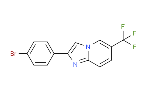 CAS No. 724742-88-5, 2-(4-Bromophenyl)-6-(trifluoromethyl)imidazo[1,2-a]pyridine