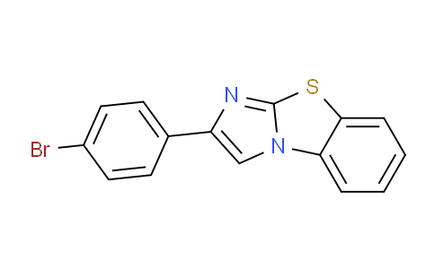 CAS No. 7025-33-4, 2-(4-Bromophenyl)benzo[d]imidazo[2,1-b]thiazole