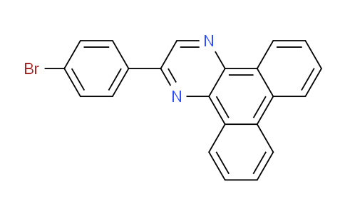CAS No. 2044706-67-2, 2-(4-Bromophenyl)dibenzo[f,h]quinoxaline