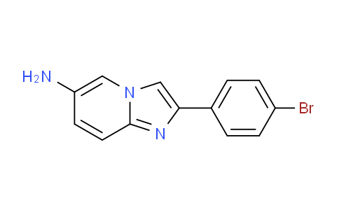 CAS No. 885950-52-7, 2-(4-Bromophenyl)imidazo[1,2-a]pyridin-6-amine