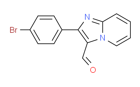 CAS No. 522651-96-3, 2-(4-Bromophenyl)imidazo[1,2-a]pyridine-3-carbaldehyde