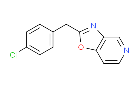 CAS No. 1706451-46-8, 2-(4-Chlorobenzyl)oxazolo[4,5-c]pyridine