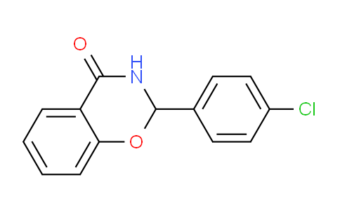 CAS No. 35141-49-2, 2-(4-Chlorophenyl)-2H-benzo[e][1,3]oxazin-4(3H)-one