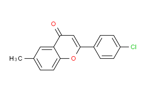 CAS No. 60402-30-4, 2-(4-Chlorophenyl)-6-methyl-4H-chromen-4-one