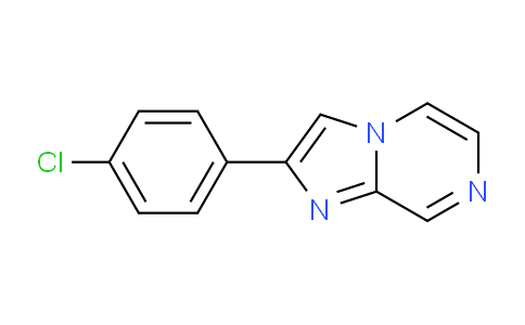 CAS No. 928319-37-3, 2-(4-Chlorophenyl)imidazo[1,2-a]pyrazine