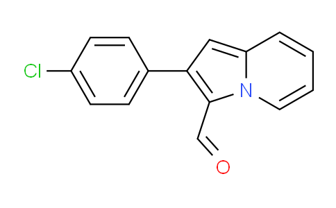 CAS No. 558424-57-0, 2-(4-Chlorophenyl)indolizine-3-carbaldehyde