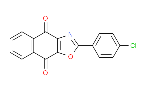 CAS No. 192718-11-9, 2-(4-Chlorophenyl)naphtho[2,3-d]oxazole-4,9-dione