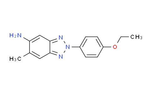 CAS No. 355818-00-7, 2-(4-Ethoxyphenyl)-6-methyl-2H-benzo[d][1,2,3]triazol-5-amine