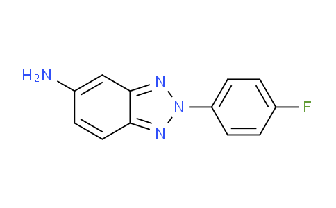 CAS No. 293737-98-1, 2-(4-Fluorophenyl)-2H-benzo[d][1,2,3]triazol-5-amine