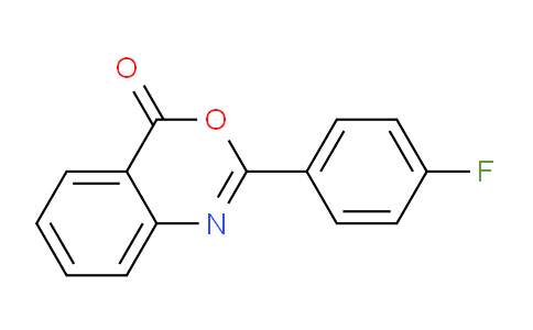 CAS No. 18600-51-6, 2-(4-Fluorophenyl)-4H-benzo[d][1,3]oxazin-4-one