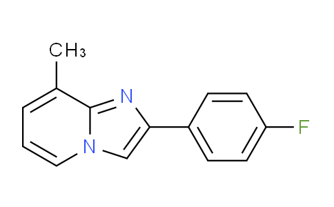 CAS No. 380873-23-4, 2-(4-Fluorophenyl)-8-methylimidazo[1,2-a]pyridine
