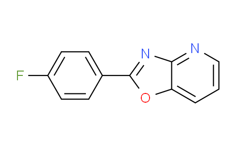 CAS No. 52333-47-8, 2-(4-Fluorophenyl)oxazolo[4,5-b]pyridine