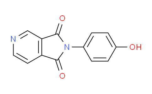 CAS No. 1284399-56-9, 2-(4-Hydroxyphenyl)-1H-pyrrolo[3,4-c]pyridine-1,3(2H)-dione