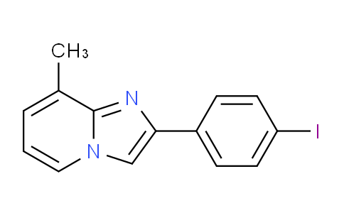 CAS No. 869568-11-6, 2-(4-Iodophenyl)-8-methylimidazo[1,2-a]pyridine