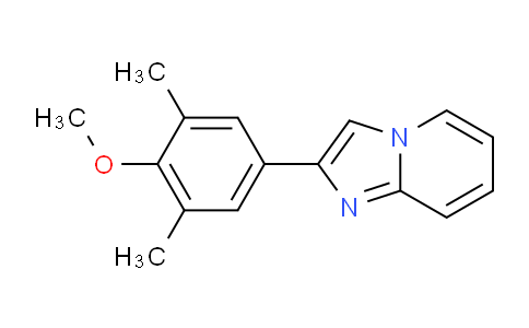 CAS No. 952959-40-9, 2-(4-Methoxy-3,5-dimethylphenyl)imidazo[1,2-a]pyridine
